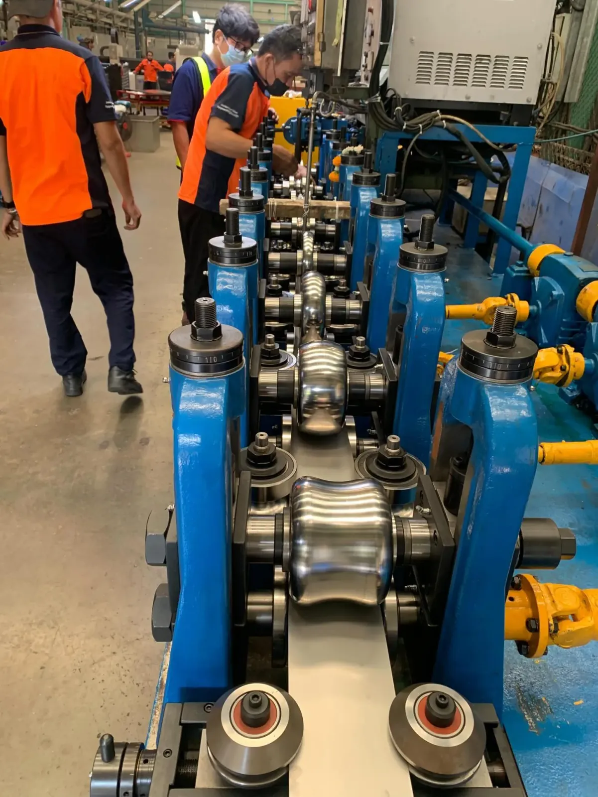 Rolling mill process